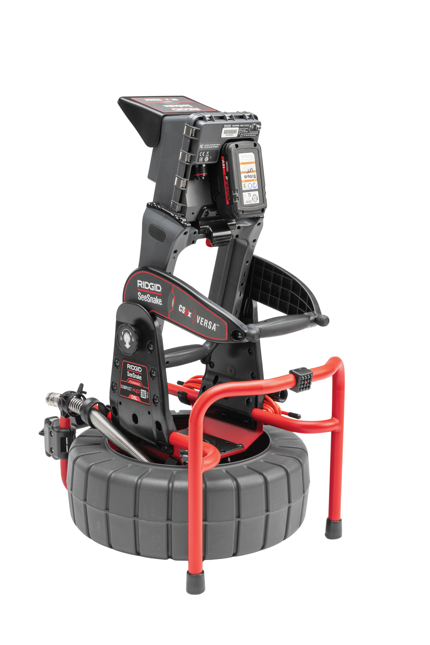 RIDGID 69763 SeeSnake Compact M40 DSL System with CS6x Versa Monitor RIDGID