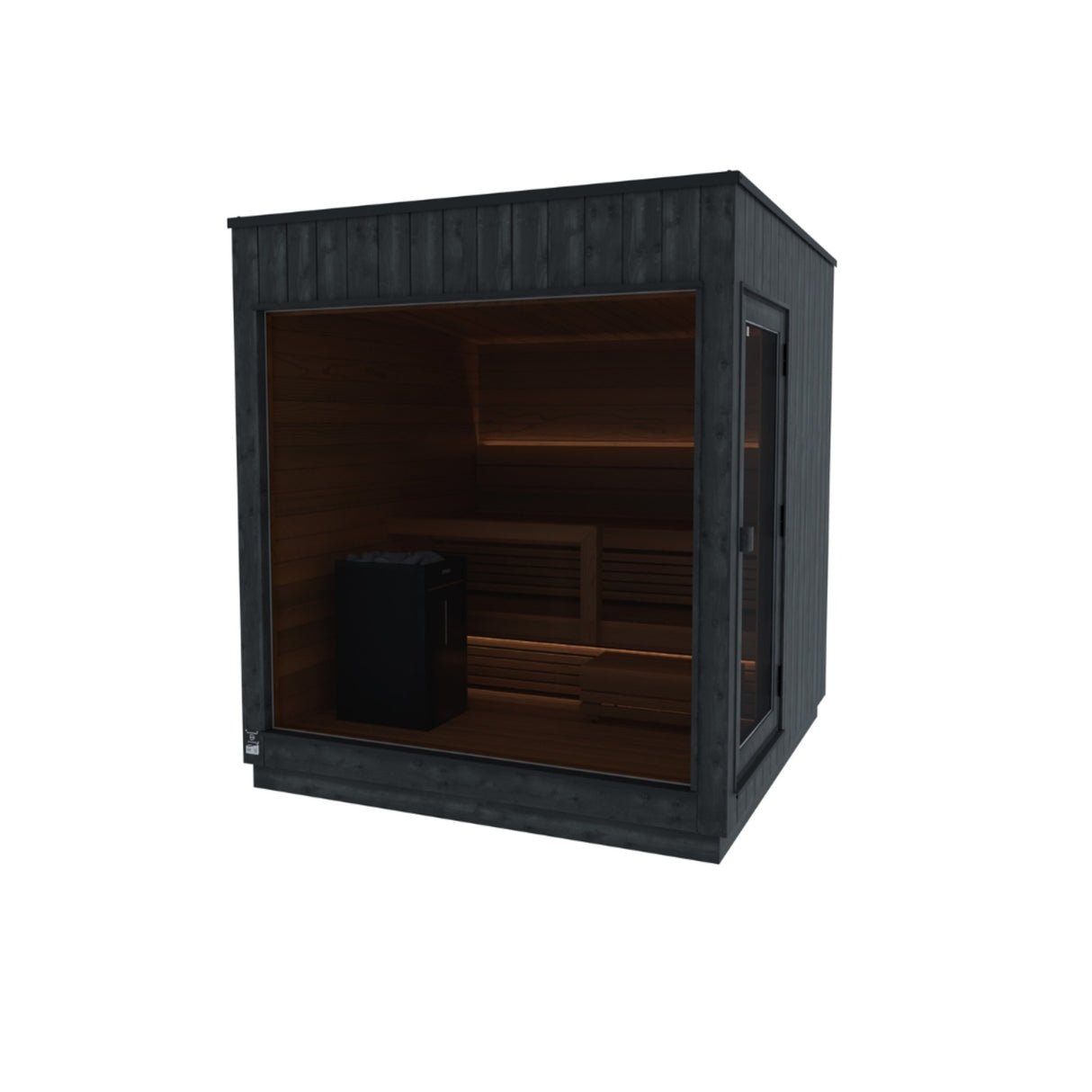 ThermaSol Nordic Misty Outdoor Sauna ThermaSol