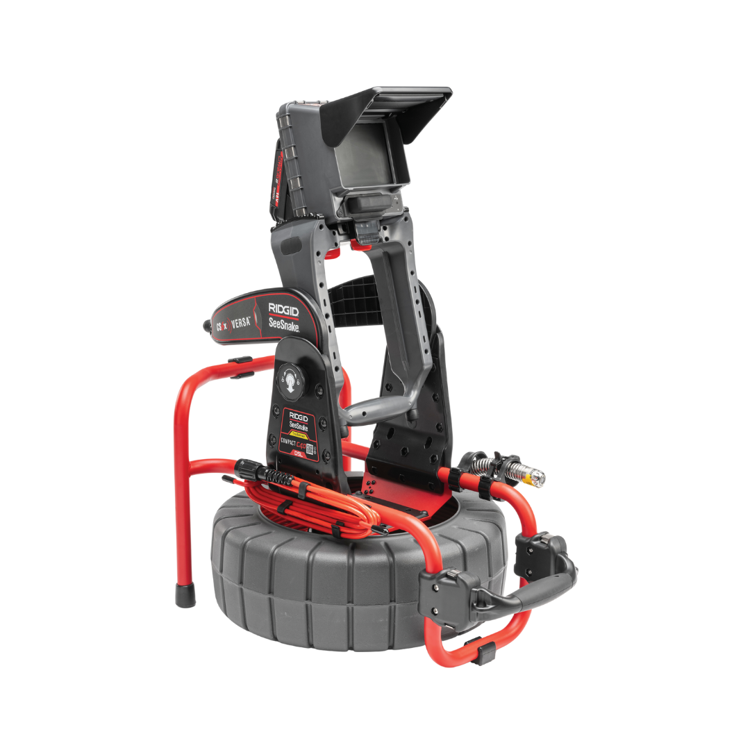 RIDGID 70053 SeeSnake Compact C40 DSL Inspection Camera with CS6x Versa Monitor, Battery, and Charger RIDGID