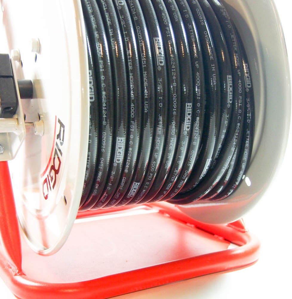 RIDGID 64902 H-38 Hose Reel with 200 x 3/8" ID Hose  RIDGID