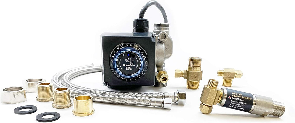 APCOM TV1 Instant Hot Water Recirculating Pump for Tankless Water Heaters AO Smith