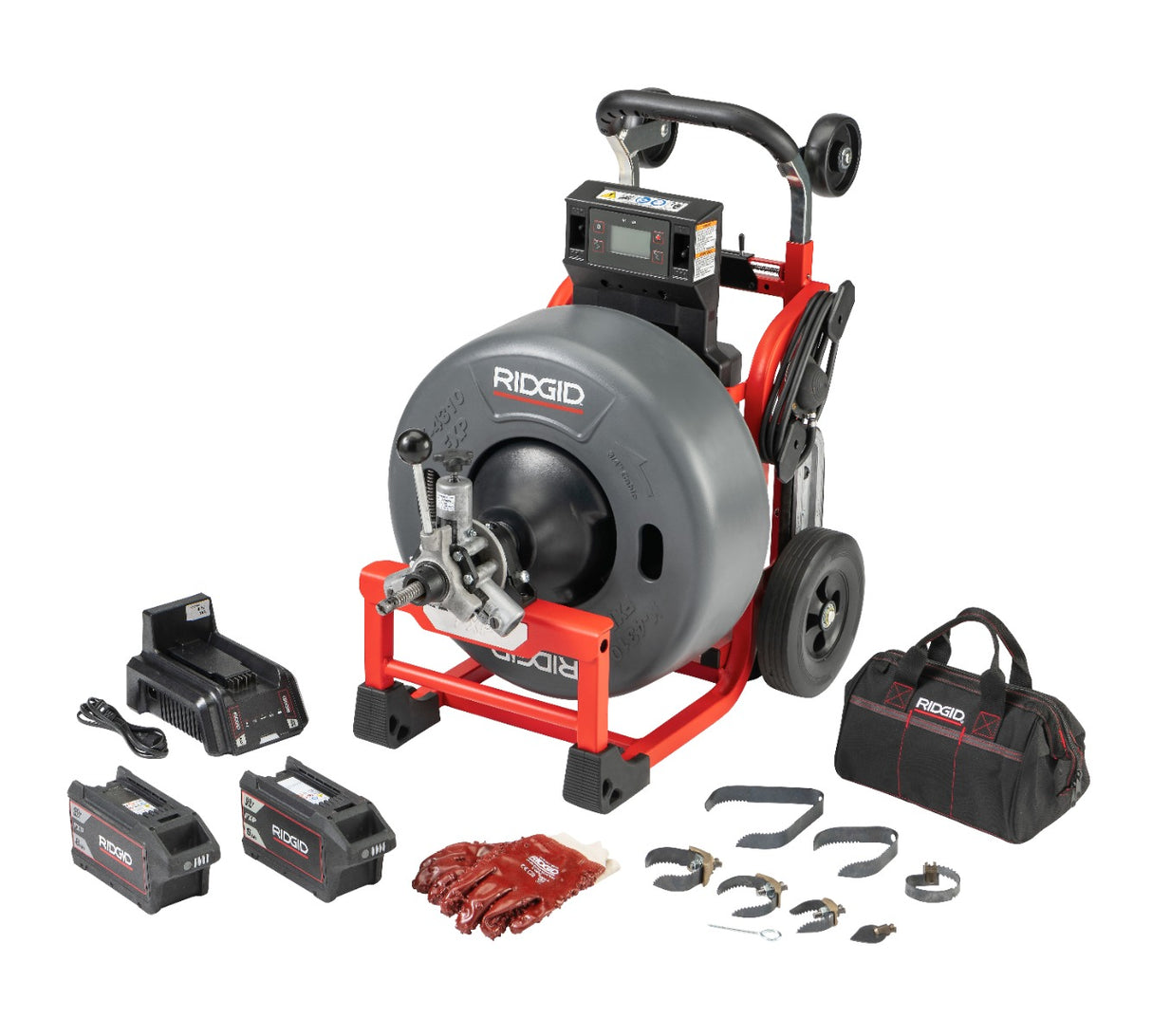 RIDGID 73048 K-4310 FXP 3/4" Drum Machine RIDGID