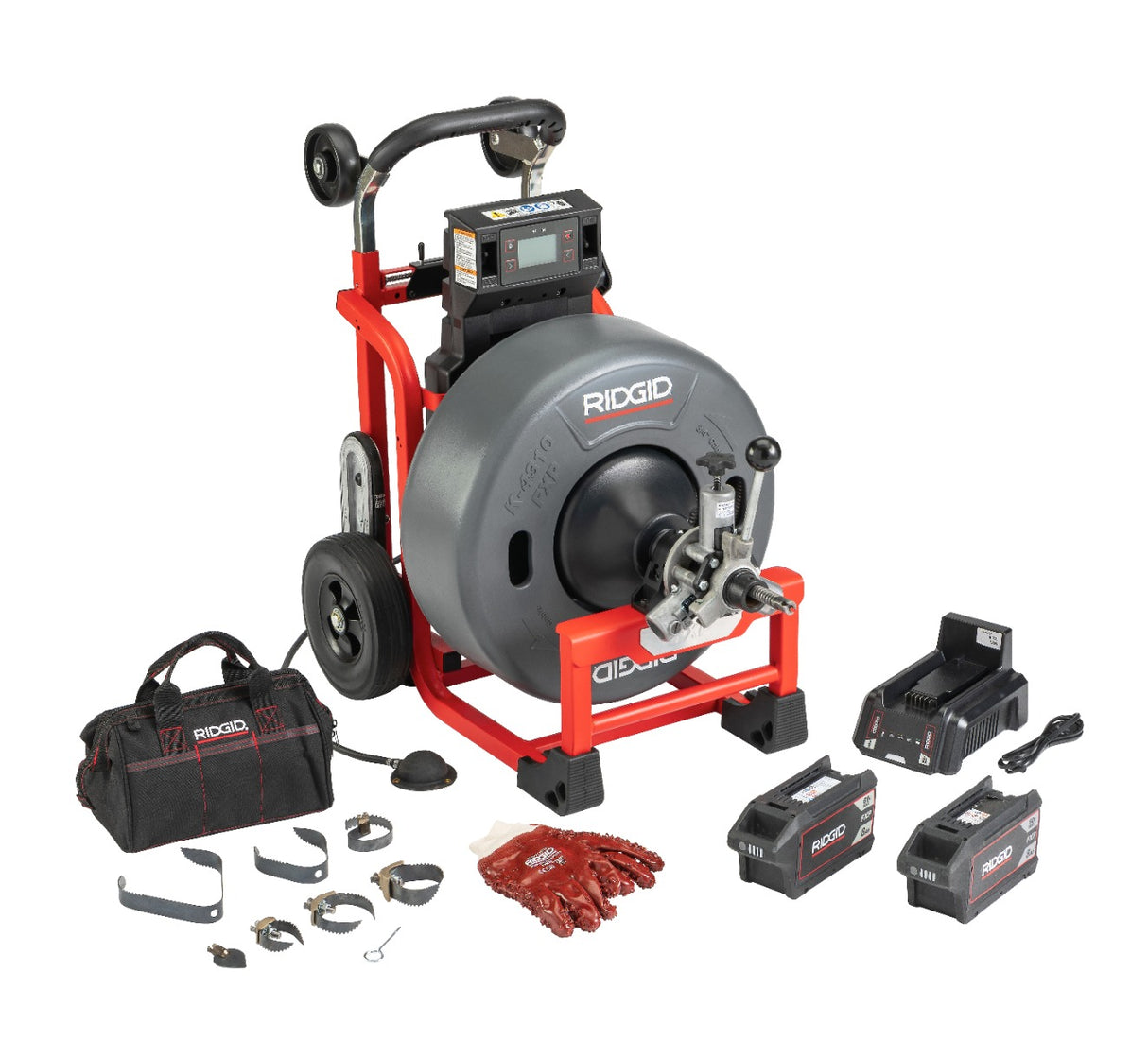 RIDGID 73048 K-4310 FXP 3/4" Drum Machine RIDGID