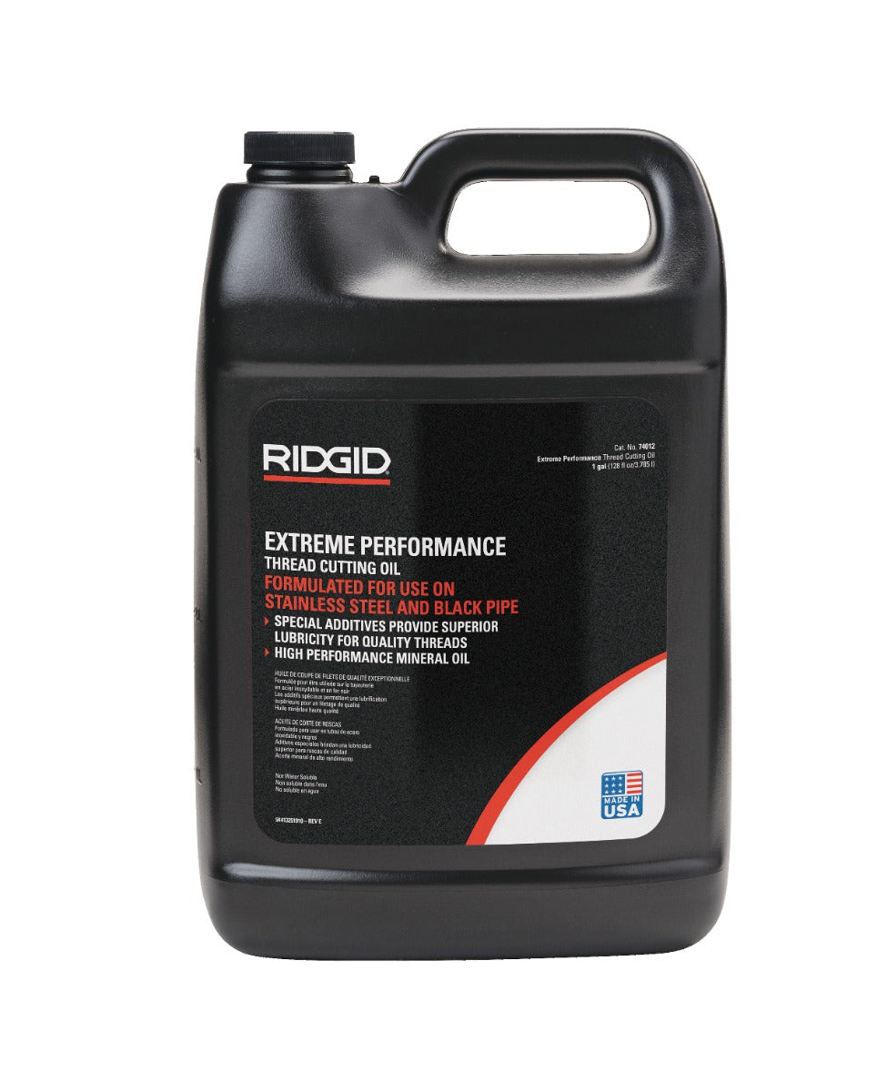 RIDGID 74012 1 Gallon Extreme Performance Thread Cutting Oil RIDGID