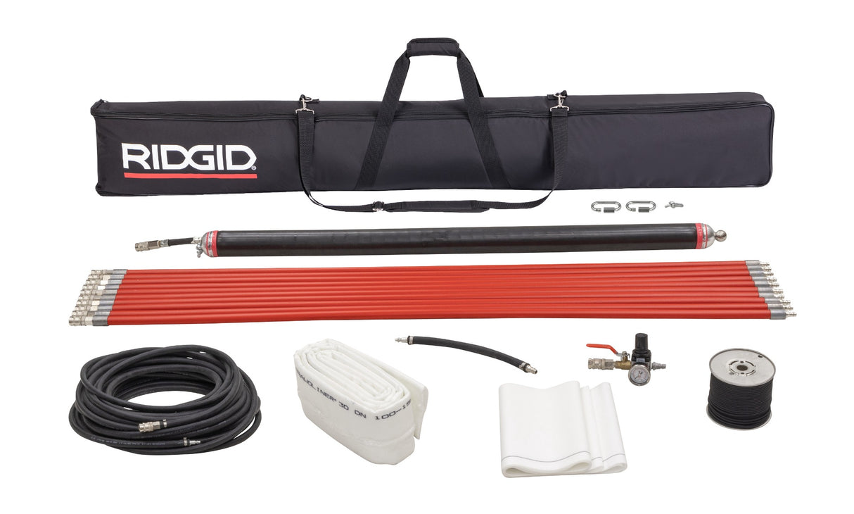 RIDGID 74683 Pipe Patch Starter System - 4-6" Pipe x 3 Repair RIDGID