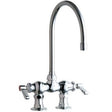 Chicago Faucets 772-GN8AE3ABCPChicago Faucets 2-Handle Kitchen Faucet in Chrome Chicago Faucets