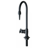 Chicago Faucets 869-BLHPVC Universal Deck Mounted PVC Distilled Water Fitting Left Hand Operation No Finish - Chicago Faucets