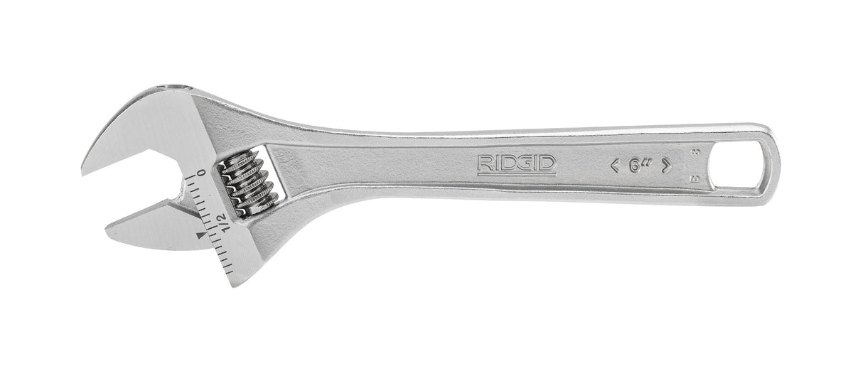 RIDGID 86902 6" Wide-Capacity Adjustable Wrench RIDGID