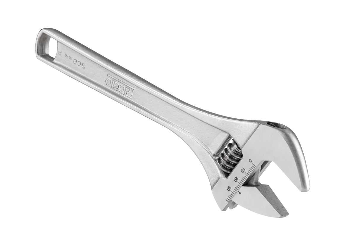 RIDGID 86917 12" Wide-Capacity Adjustable Wrench RIDGID