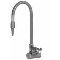 Chicago Faucets 870-BPVC Universal Wall Mounted PVC Distilled Water Fitting Polished Chrome - Chicago Faucets