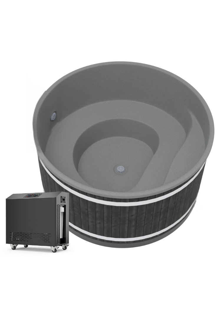 ThermaSol Nordic Misty Cold Plunge Tub ThermaSol