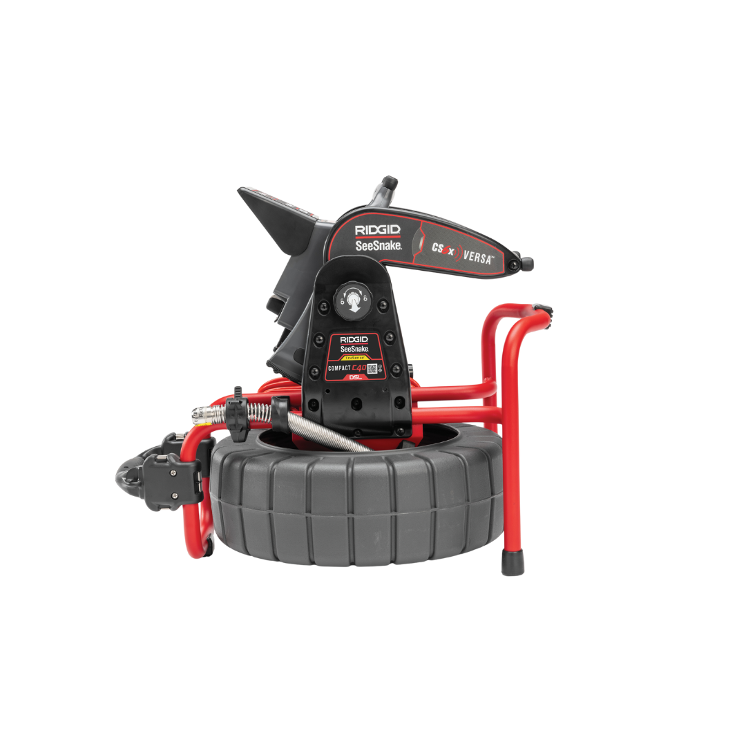 RIDGID 70053 SeeSnake Compact C40 DSL Inspection Camera with CS6x Versa Monitor, Battery, and Charger RIDGID