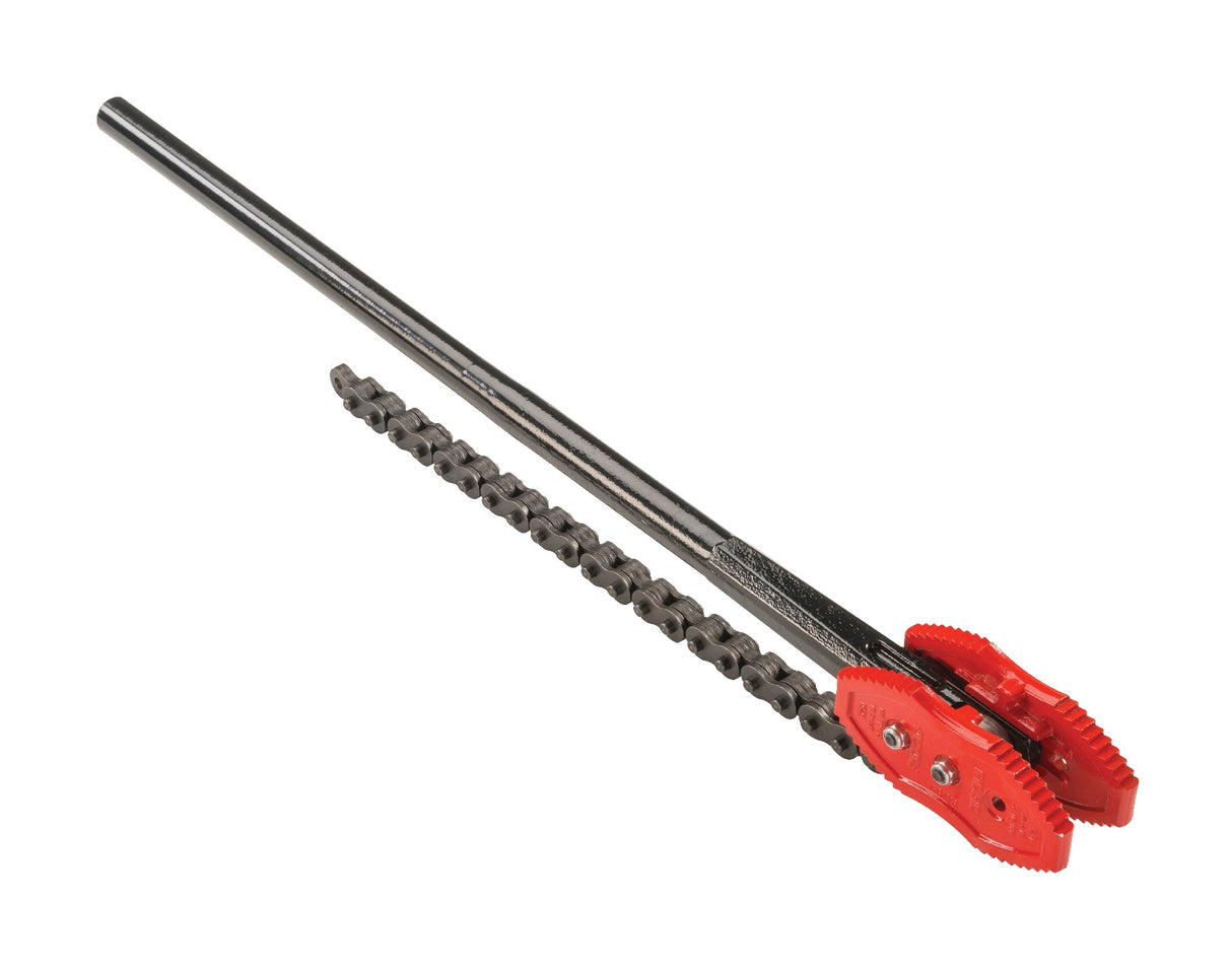 RIDGID 92670 Double-End Reversible Chain Tongs, 3/4"-4" Pipe Capacity RIDGID
