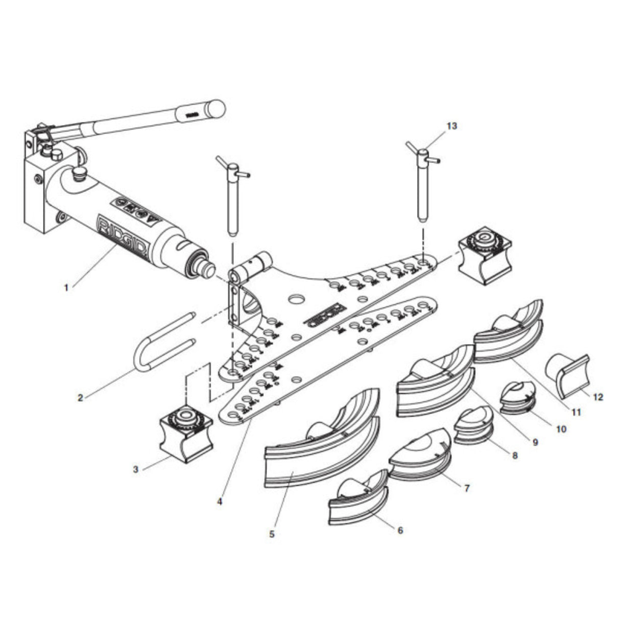 RIDGID 37248 1 1/2" Former RIDGID
