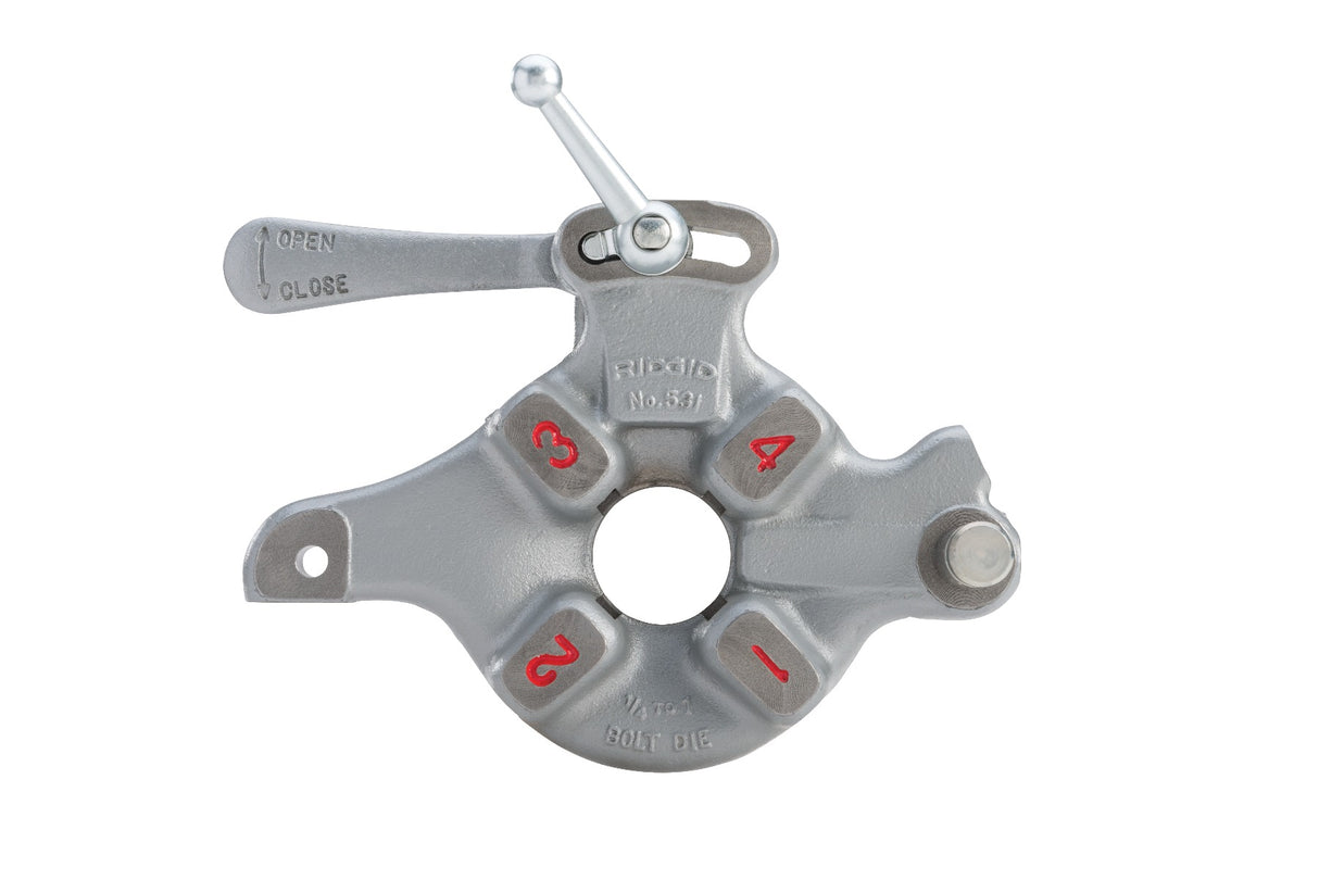 RIDGID 97045 531 Quick Open Bolt Die Head RH/LH (1/4"-1") RIDGID