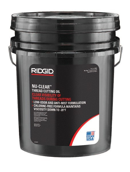 RIDGID 41575 5 Gallon Nu-clear Thread Cutting Oil RIDGID