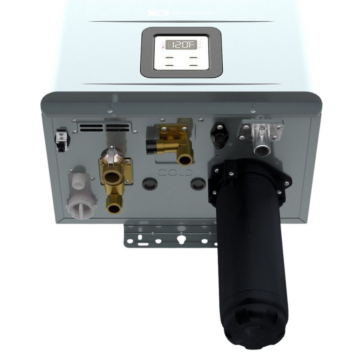 American MTM-199X3-N Adapt SC Standard Condensing Ultra-Low NOx 199,000 BTU Natural Gas Tankless Water Heater with X3 Scale Prevention Technology American
