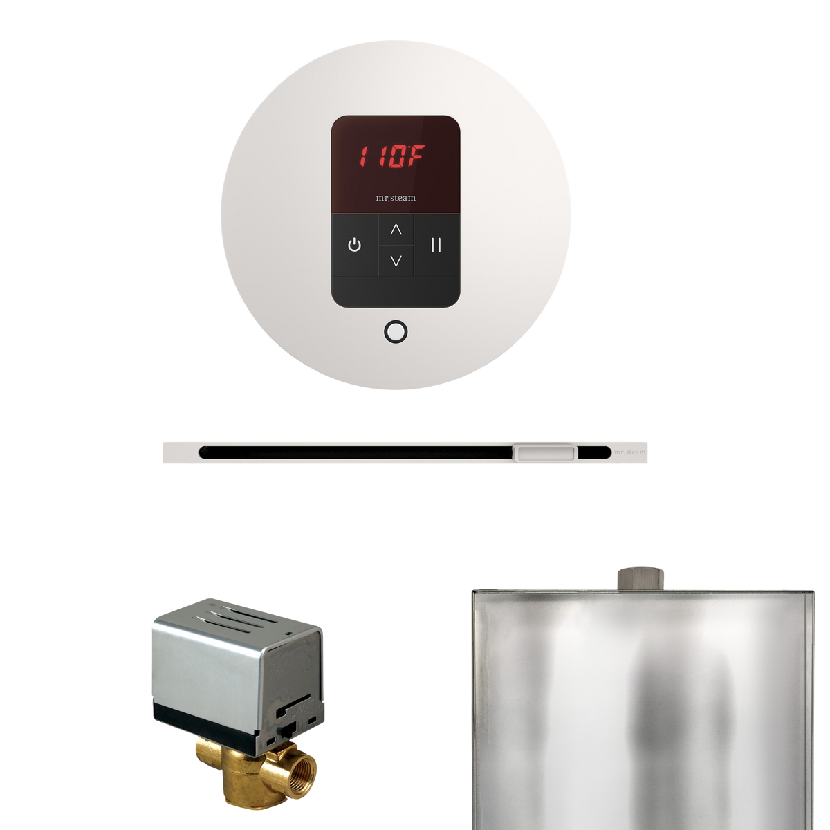 Mr. Steam Basic Butler Steam Control Package with iTempo Control and Linear Steamhead Mr. Steam