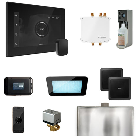 Mr. Steam Bliss Steam Shower Control Package with iSteamX Control and Steamhead Mr. Steam
