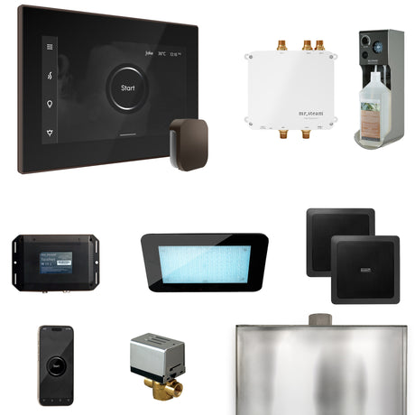 Mr. Steam Bliss Steam Shower Control Package with iSteamX Control and Steamhead Mr. Steam