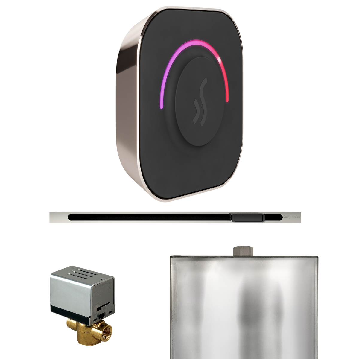 Mr. Steam ButlerTouch Steam Shower Control Package with TempoTouch Control and Linear Steamhead Mr. Steam