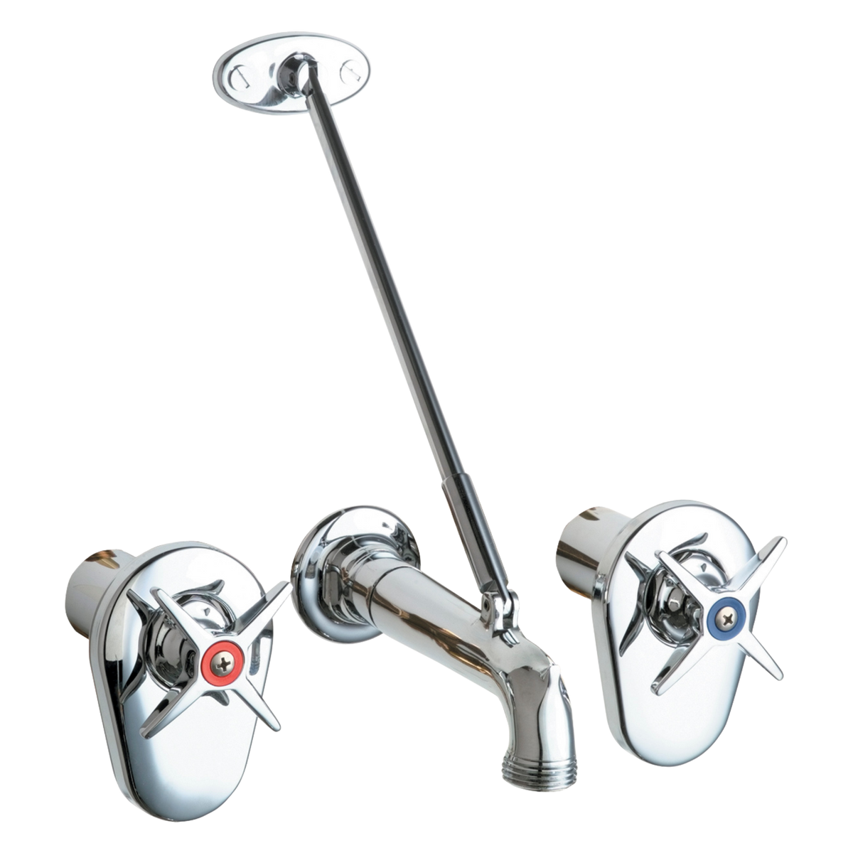 Chicago Faucets 782-ISCP Universal Concealed Service Sink Faucet Polished Chrome - Chicago Faucets