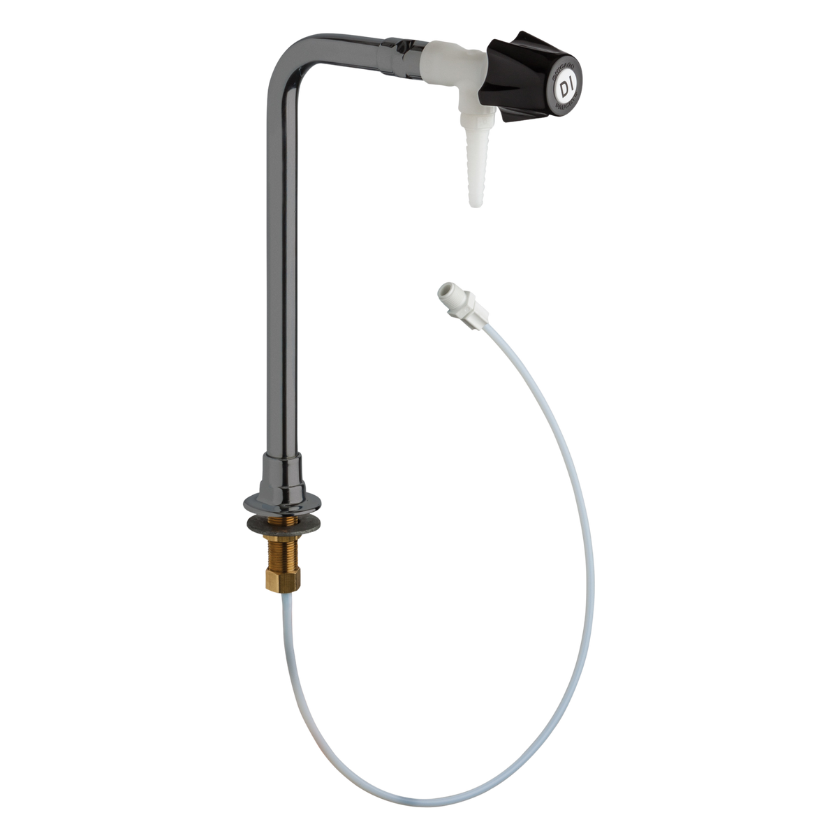 Chicago Faucets 828-ASAM Universal Deck Mounted Pure Water Fitting Polished Chrome - Chicago Faucets