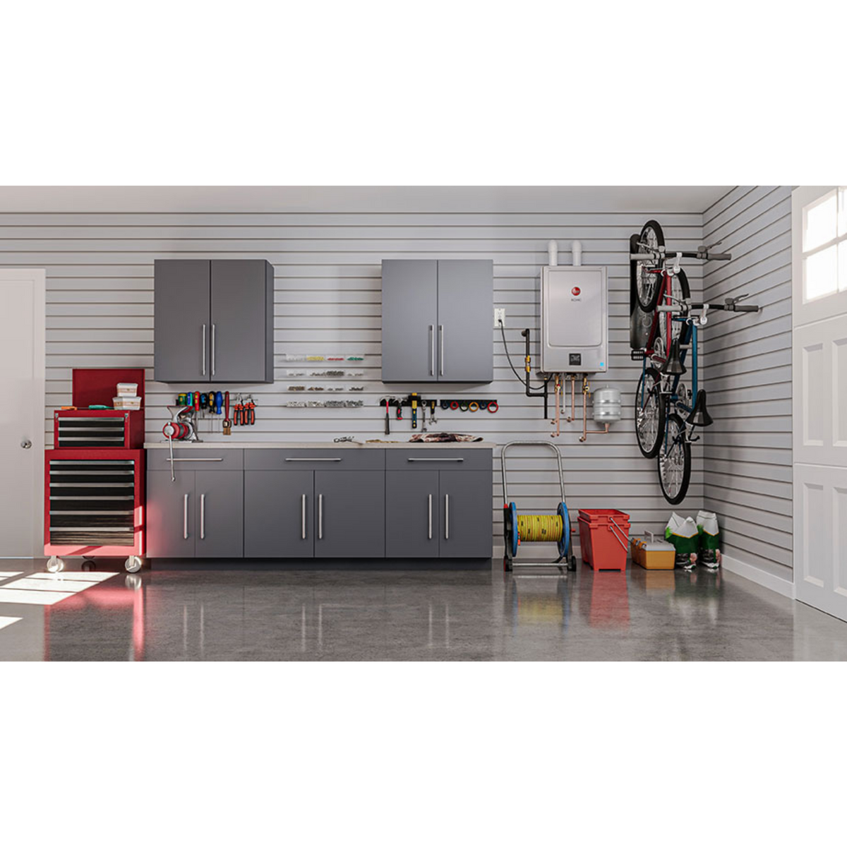 Rheem RTGH-SR10i IKONIC Super High-Efficiency Condensing Tankless Gas Water Heater Rheem