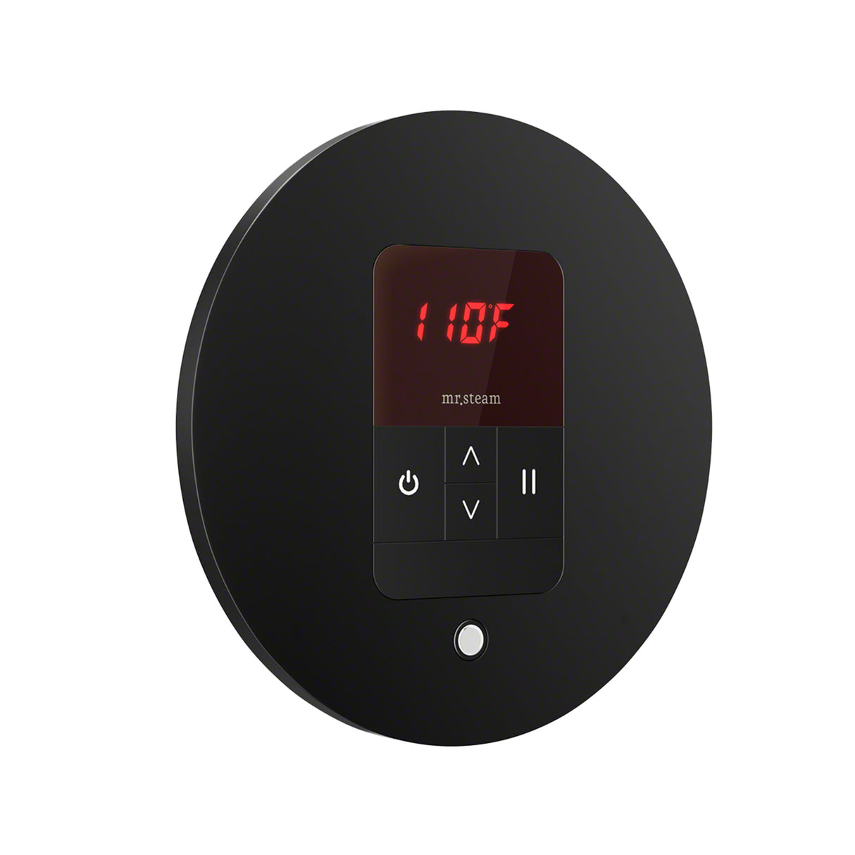Mr. Steam iTempo Round Steam Shower Control and Steamhead Mr. Steam