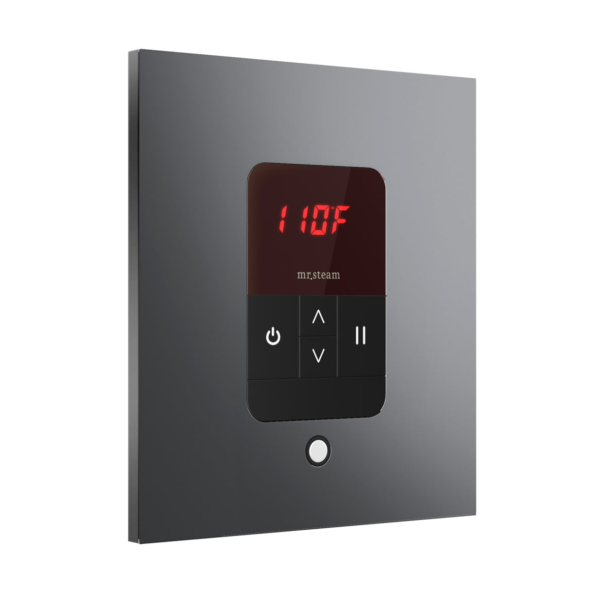 Mr. Steam iTempo Square Steam Shower Control and Steamhead Mr. Steam