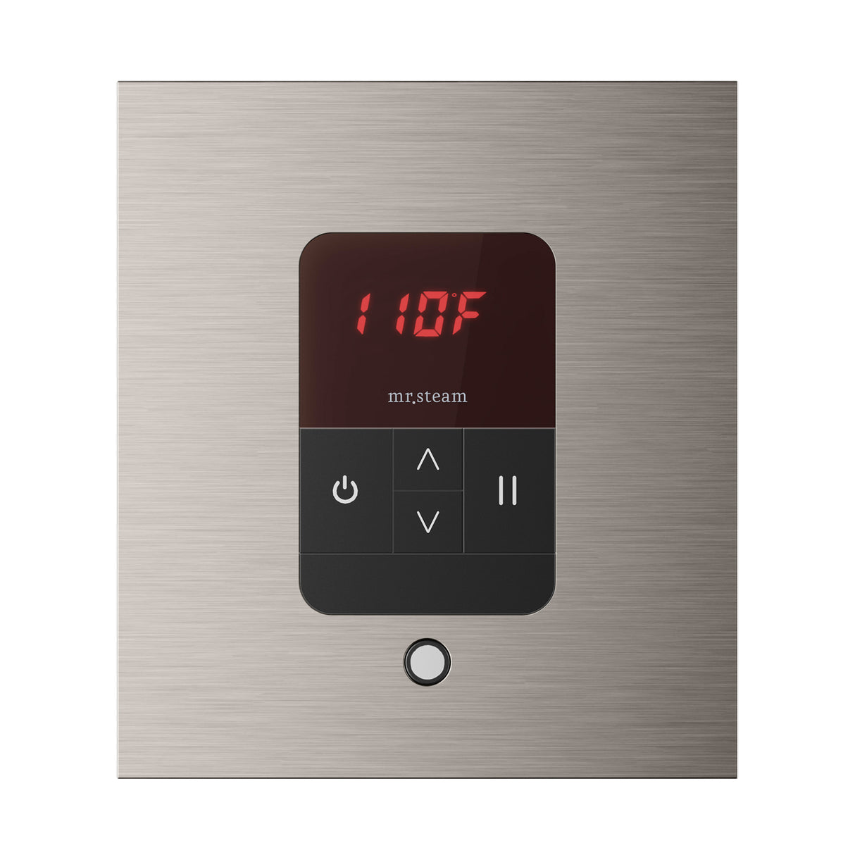 Mr. Steam iTempo Square Steam Shower Control and Steamhead Mr. Steam