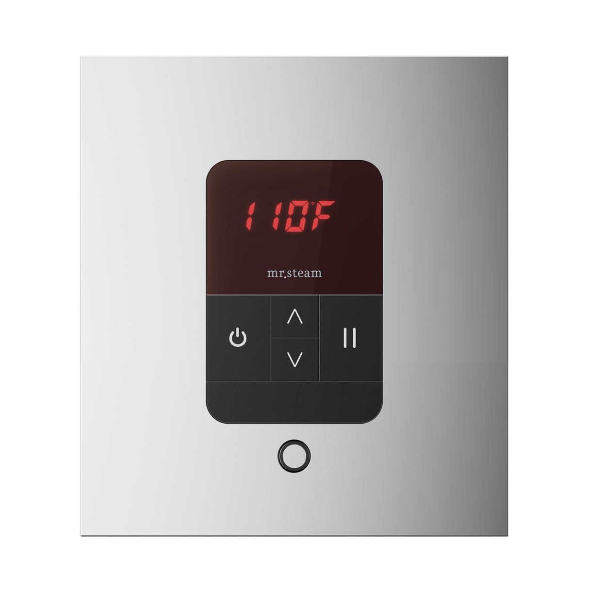 Mr. Steam iTempo Square Steam Shower Control and Steamhead Mr. Steam