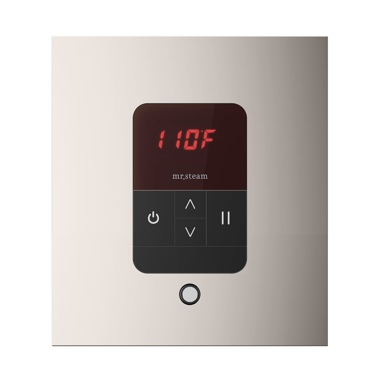 Mr. Steam iTempo Square Steam Shower Control and Steamhead Mr. Steam