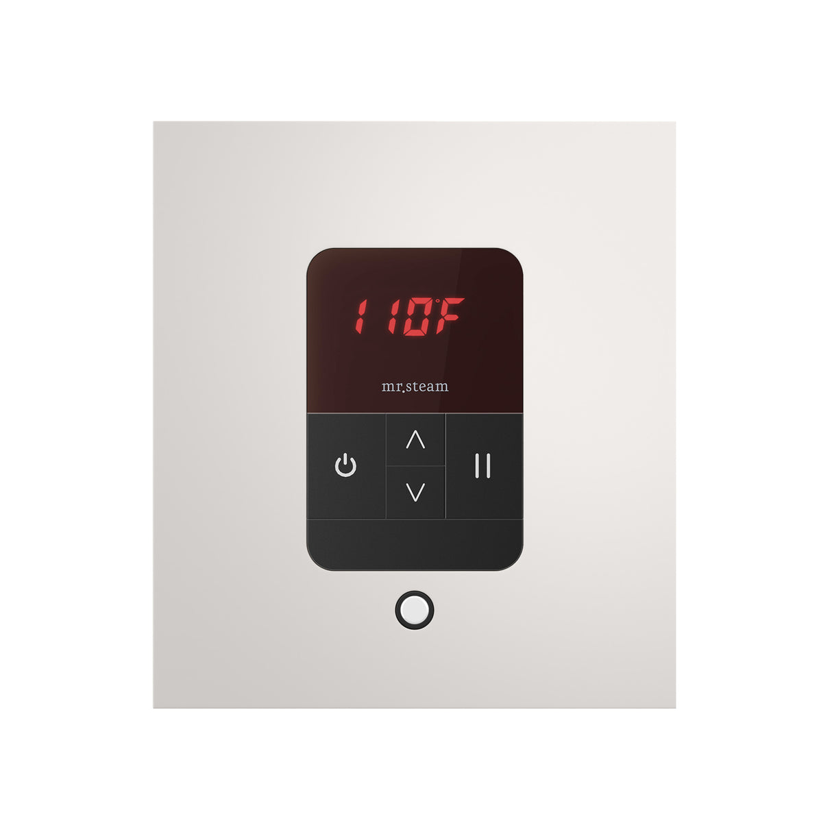 Mr. Steam iTempo Square Steam Shower Control and Steamhead Mr. Steam