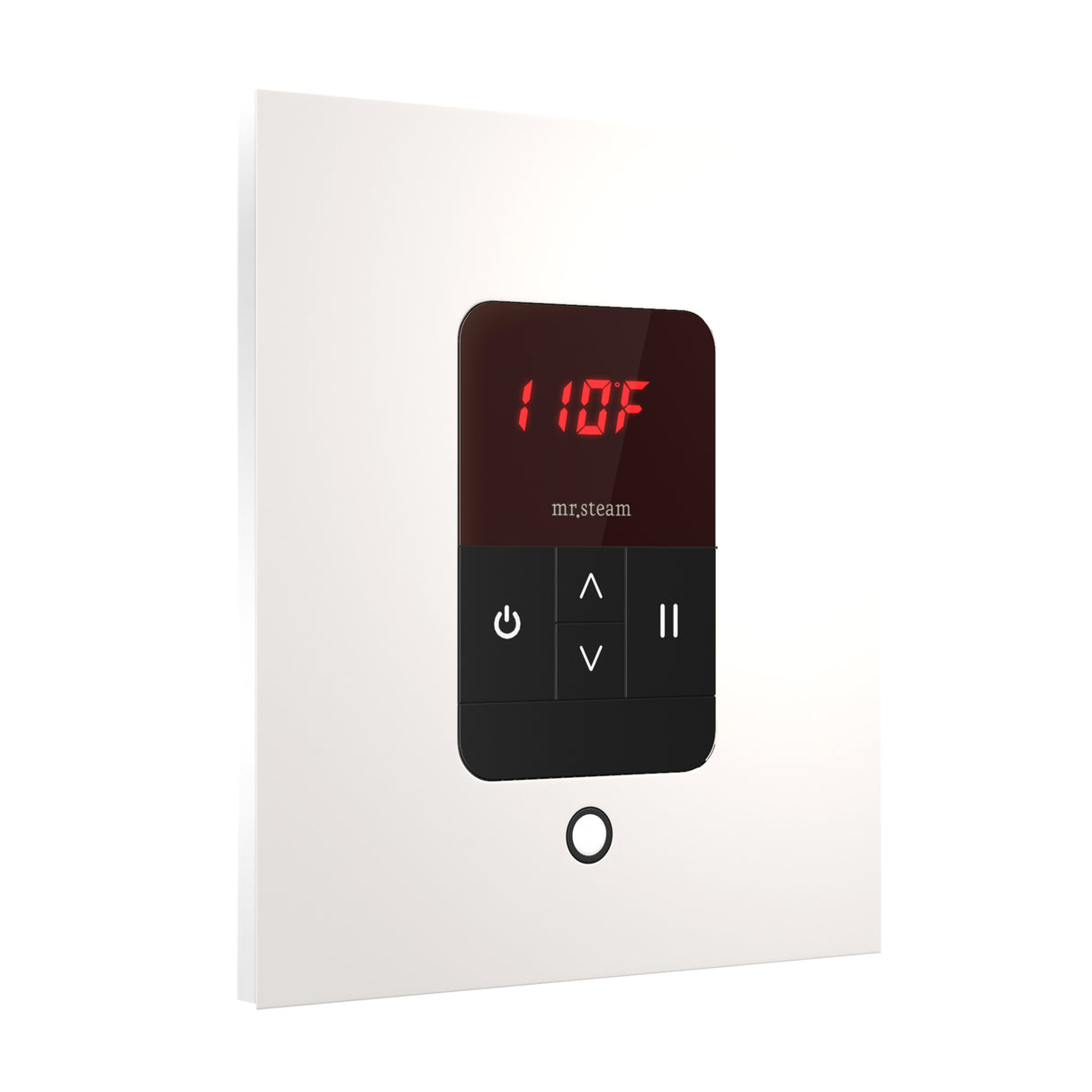 Mr. Steam iTempo Square Steam Shower Control and Steamhead Mr. Steam