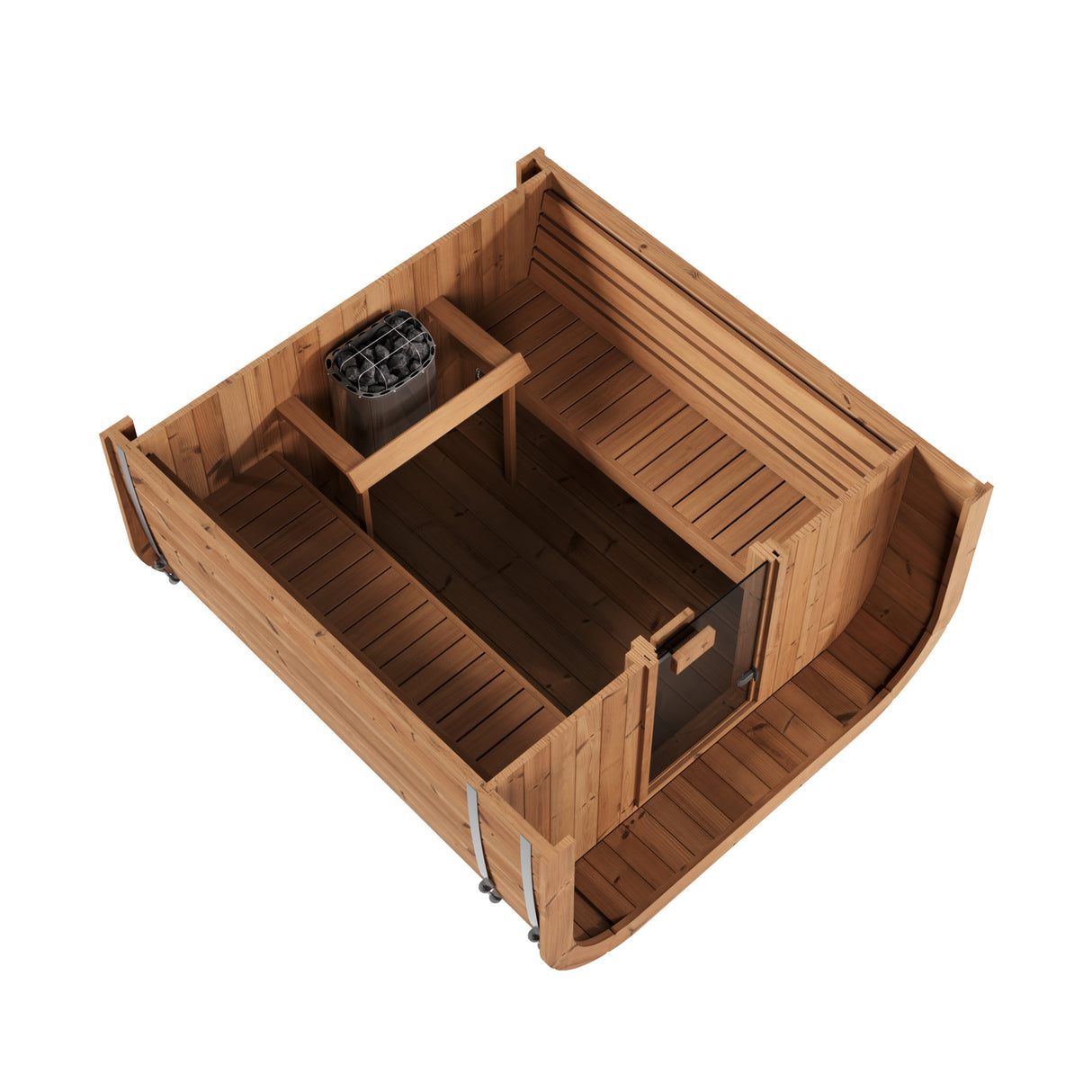 Mr. Steam Cubist Collection Outdoor Sauna Mr. Steam