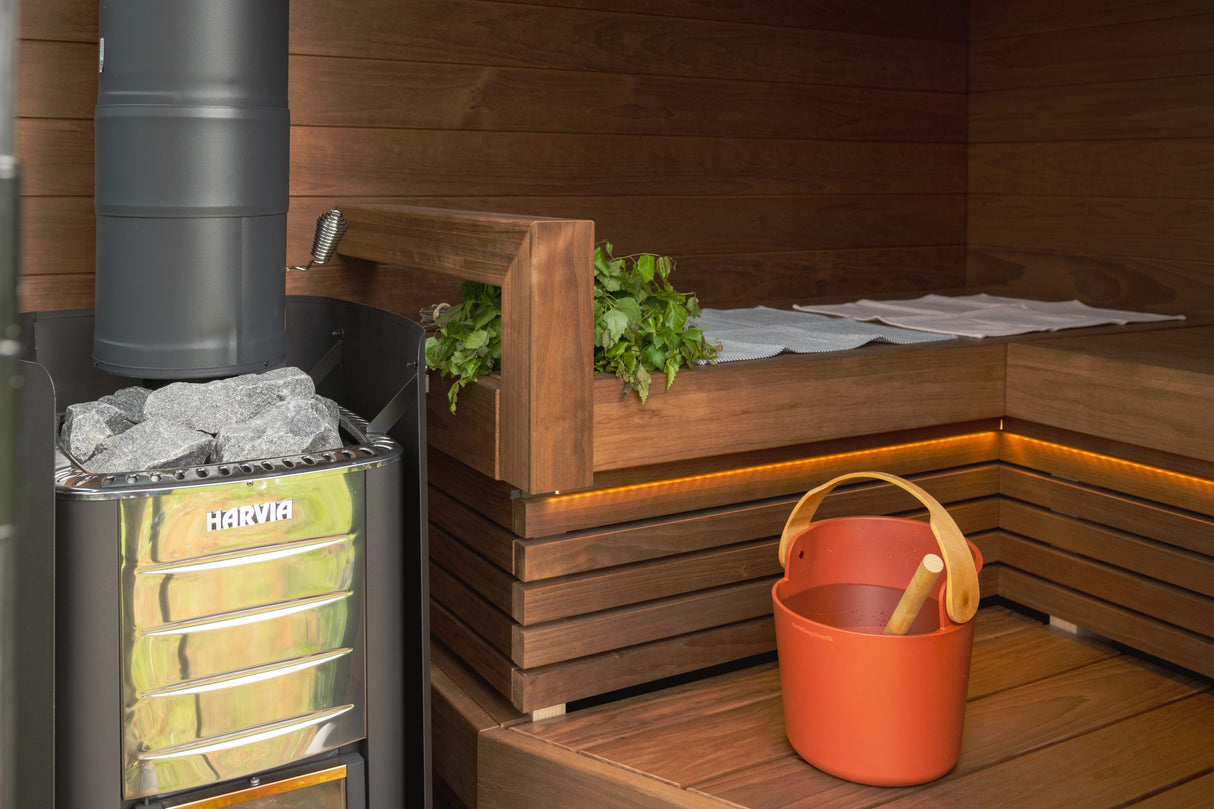 ThermaSol Nordic Misty Outdoor Sauna ThermaSol