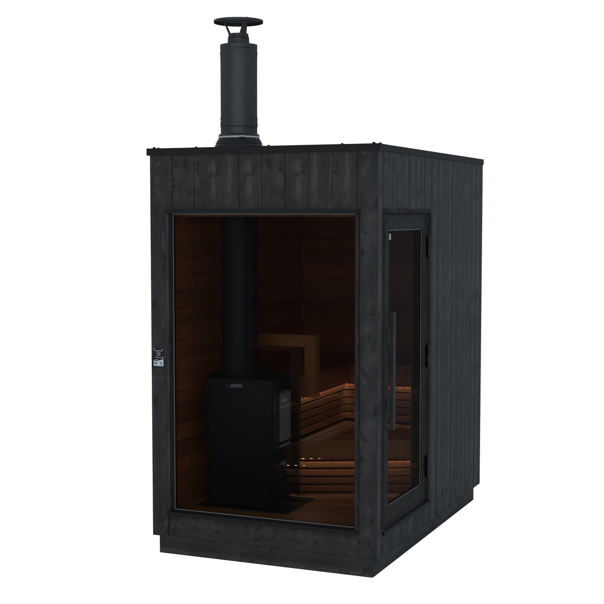 ThermaSol Nordic Misty Outdoor Sauna ThermaSol