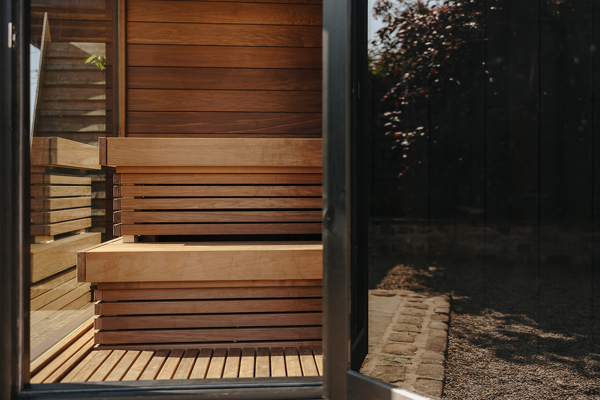 ThermaSol Nordic Misty Outdoor Sauna ThermaSol