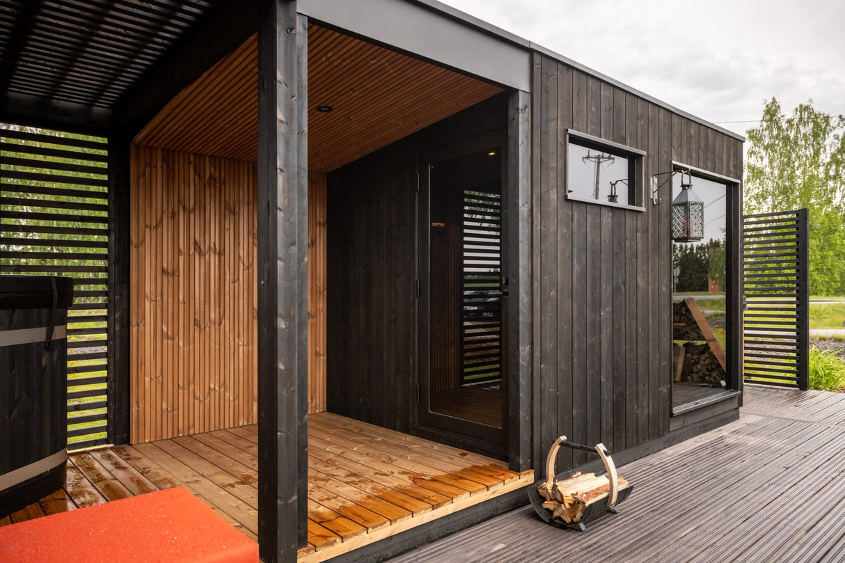 ThermaSol Nordic Misty Outdoor Sauna ThermaSol