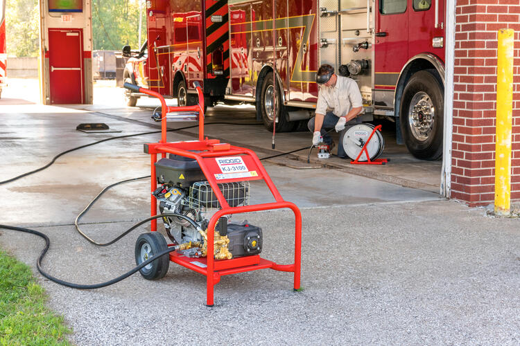 RIDGID 37413 KJ-3100 Water Jetter with Pulse RIDGID