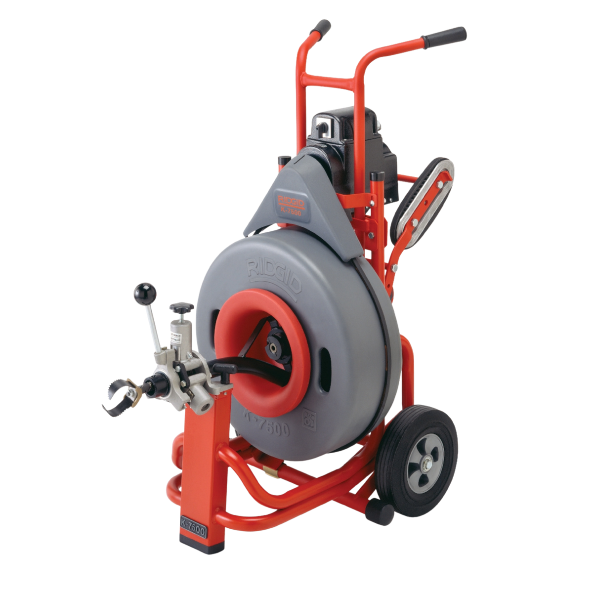 RIDGID 61102 K-7500 Machine with 5/8" (16 mm) Pigtail and Standard Accessories (excludes cable) RIDGID