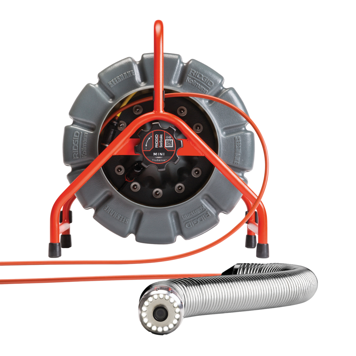 RIDGID 63628 SeeSnake Mini, 200’ (61m) with self-leveling camera head, powered with TruSense RIDGID