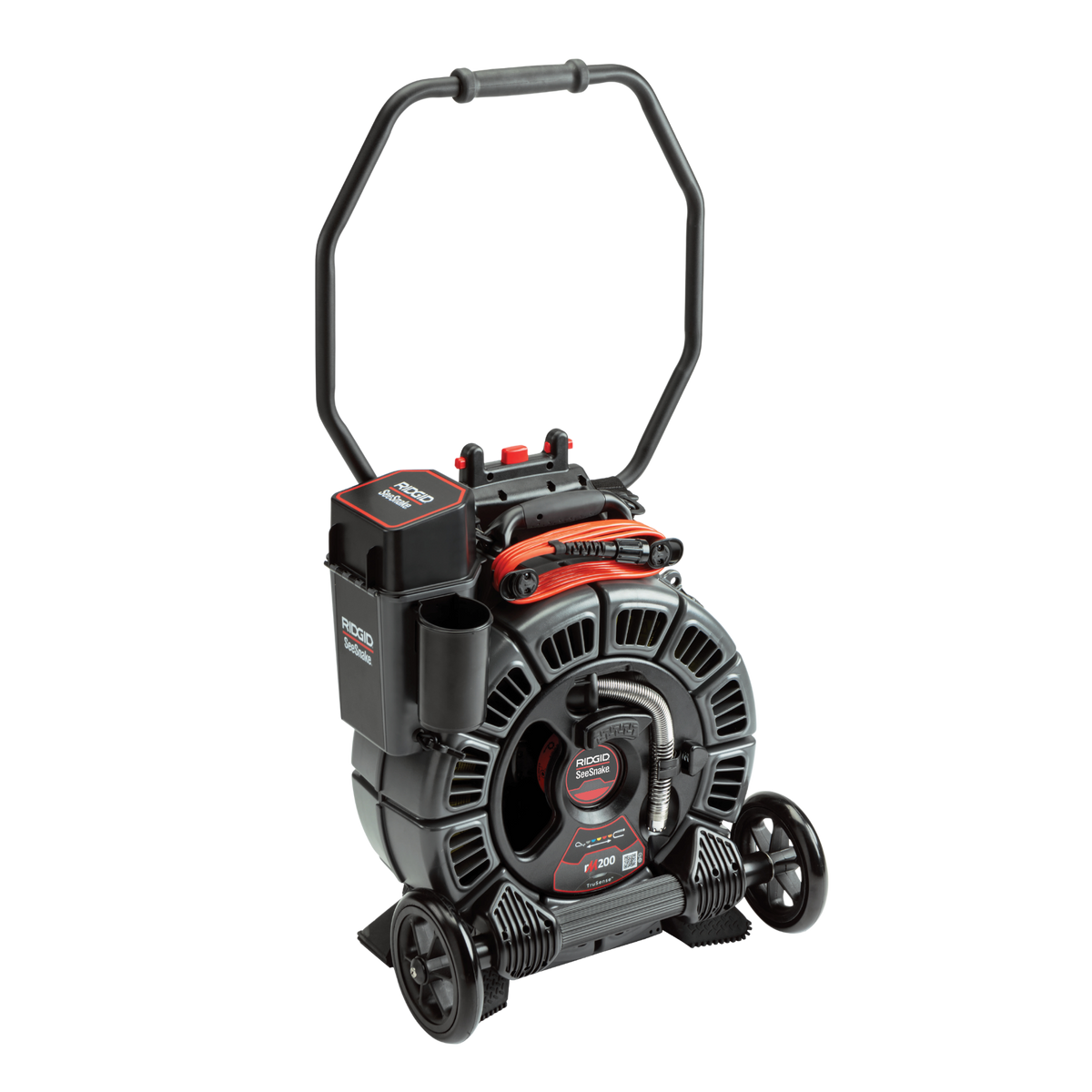RIDGID 63658 SeeSnake rM200A Reel with Self-Leveling Camera Powered with TruSense RIDGID