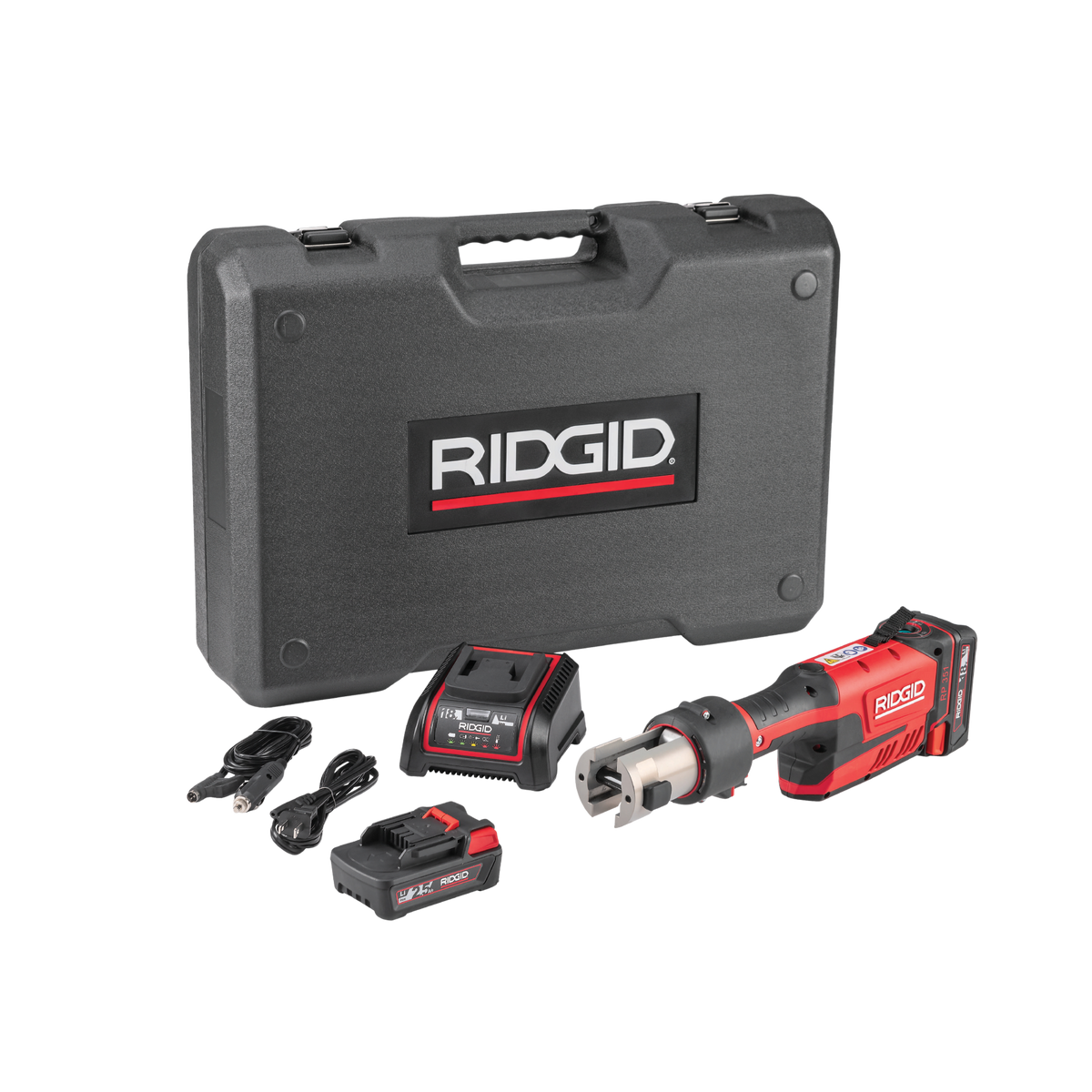 RIDGID 67188 RP 351 Press Tool with Battery Kit (No Jaws) RIDGID