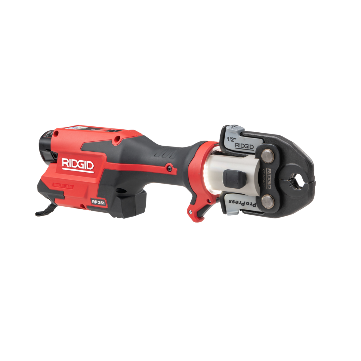 RIDGID 78148 RP 251 Press Tool Battery Kit with ProPress Jaws 1/2"-1 1/4" RIDGID