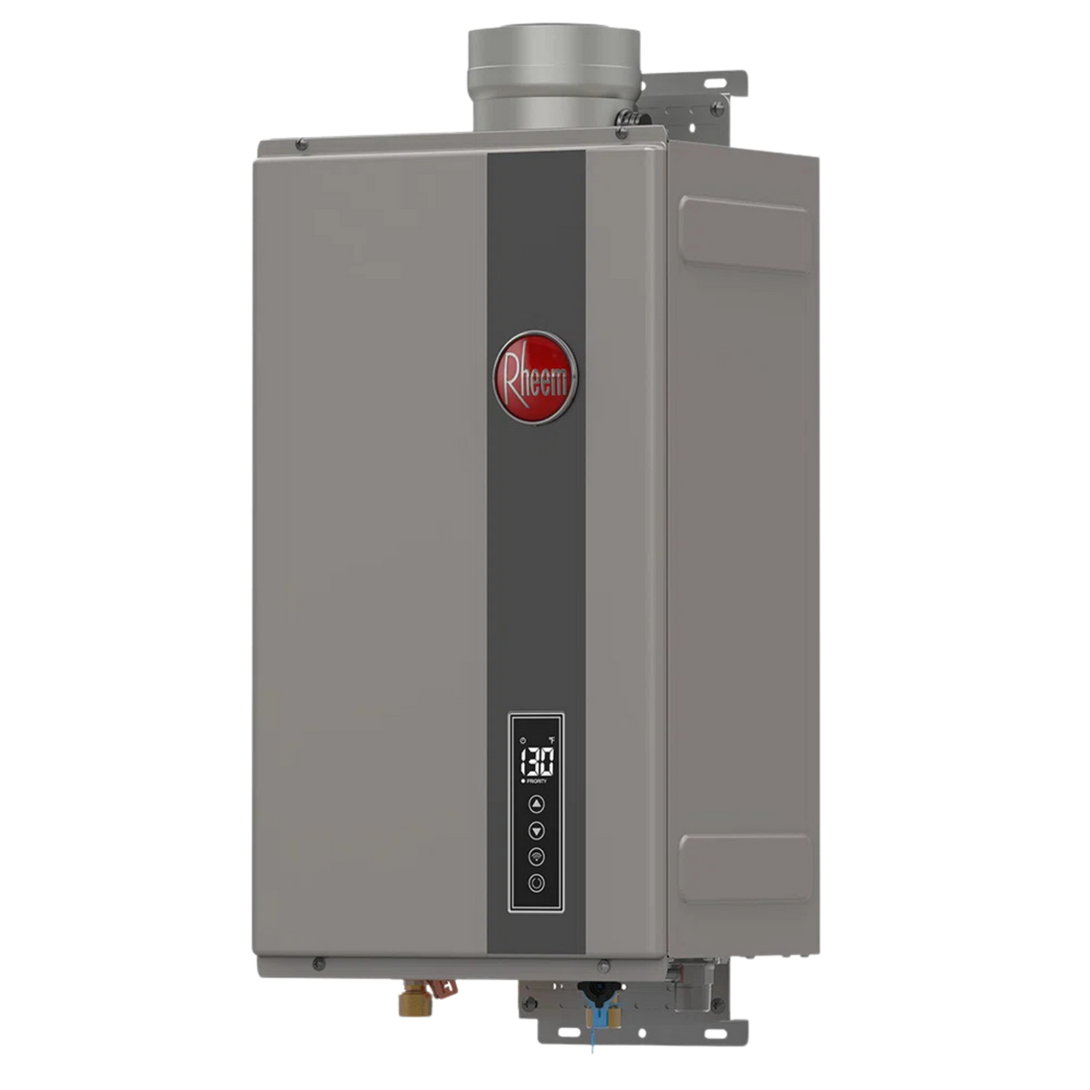 Rheem RTG-95DVELP-3 High-Efficiency Non-Condensing Indoor Propane Tankless Water Heater with Wi-Fi Rheem