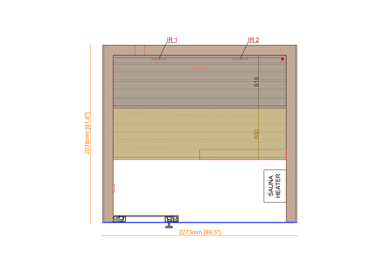 ThermaSol Spectra Outdoor Sauna ThermaSol