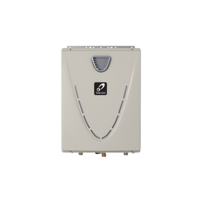 Takagi TK-540P-PEH 199,000 BTU Liquid Propane Outdoor Condensing Ultra-Low NOx Tankless Water Heater Takagi