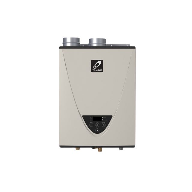 Takagi TK-540P-PIH 199,000 BTU Liquid Propane Indoor Condensing Ultra-Low NOx Tankless Water Heater Takagi